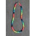 Neon Puka Shell Necklace Rainbow Color